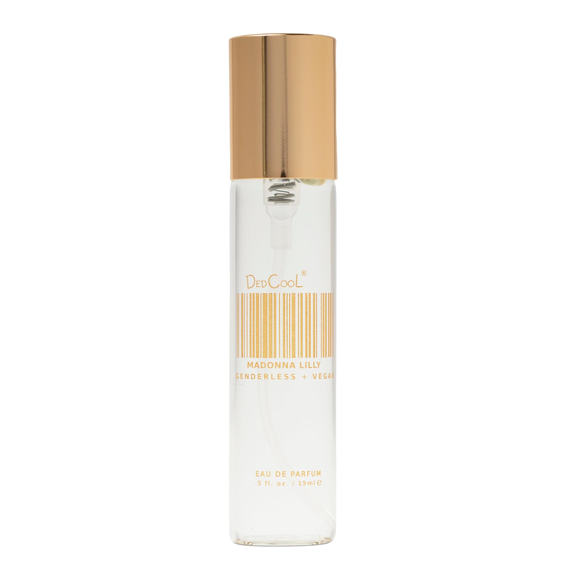DedCool Eau de Parfum | Xtra Milk | Bergamot, White Musk & Amber | Clean Unisex Fragrance | Non-Toxic, Vegan | Travel Size Perfume, 15 mL
