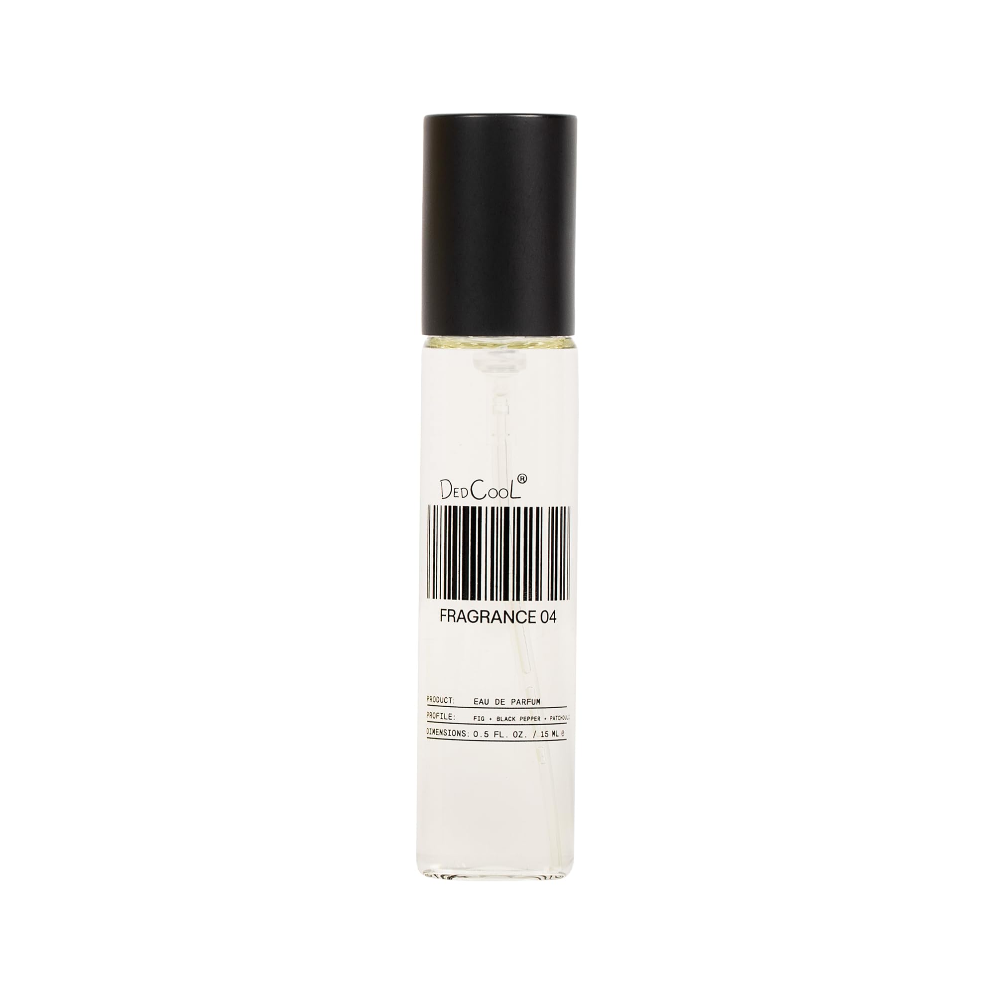 DedCool Eau de Parfum | Xtra Milk | Bergamot, White Musk & Amber | Clean Unisex Fragrance | Non-Toxic, Vegan | Travel Size Perfume, 15 mL