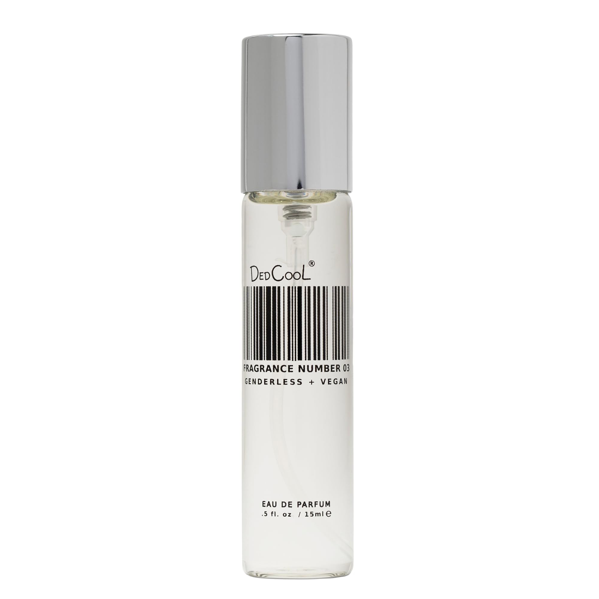 DedCool Eau de Parfum | Xtra Milk | Bergamot, White Musk & Amber | Clean Unisex Fragrance | Non-Toxic, Vegan | Travel Size Perfume, 15 mL