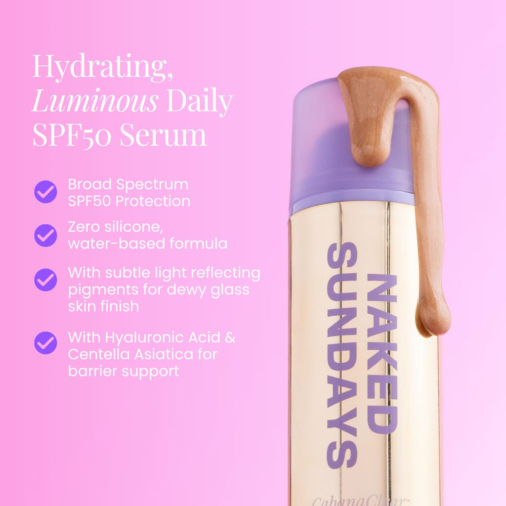 Naked Sundays CabanaClear SPF 50 Sunscreen Serum