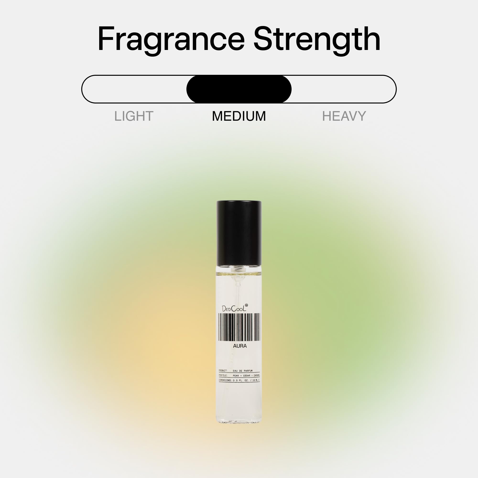 DedCool Eau de Parfum | Xtra Milk | Bergamot, White Musk & Amber | Clean Unisex Fragrance | Non-Toxic, Vegan | Travel Size Perfume, 15 mL