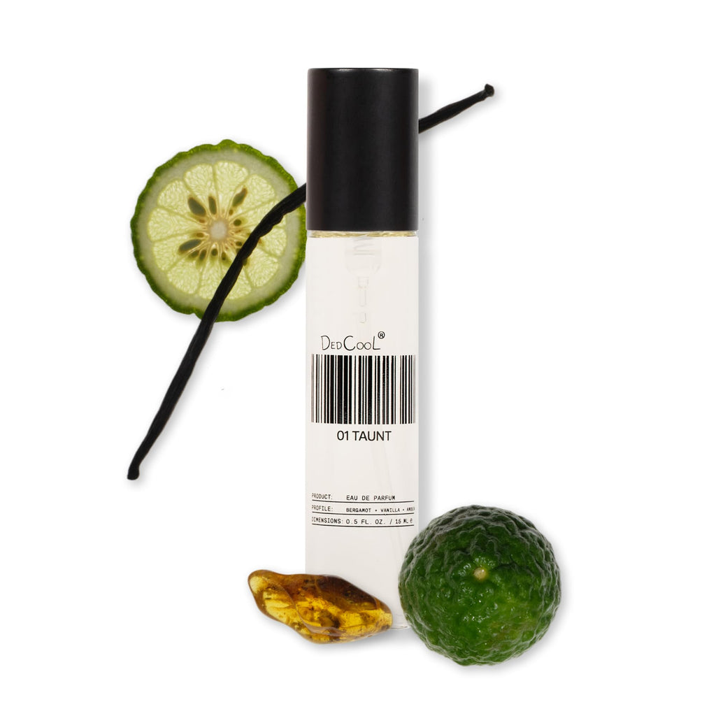 DedCool Eau de Parfum | Xtra Milk | Bergamot, White Musk & Amber | Clean Unisex Fragrance | Non-Toxic, Vegan | Travel Size Perfume, 15 mL