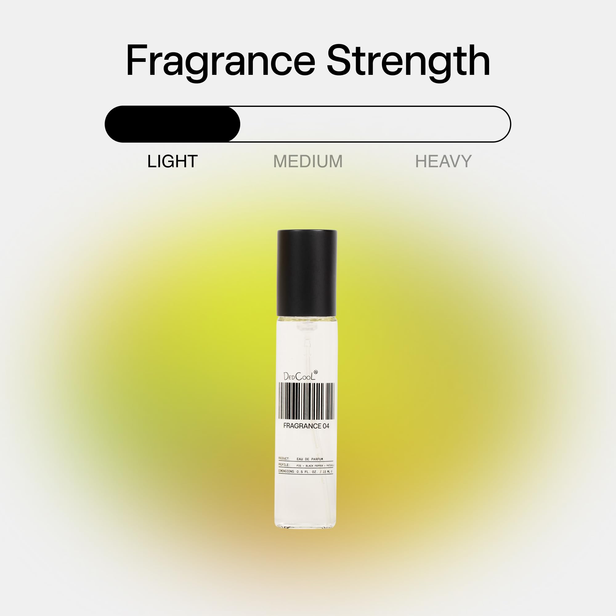 DedCool Eau de Parfum | Xtra Milk | Bergamot, White Musk & Amber | Clean Unisex Fragrance | Non-Toxic, Vegan | Travel Size Perfume, 15 mL