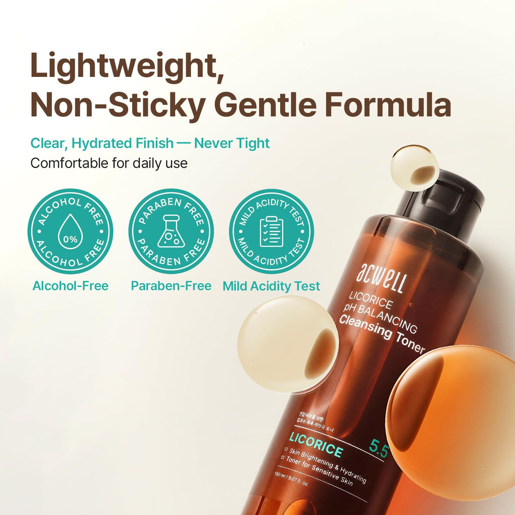 ACWELL Licorice pH Balancing Toner