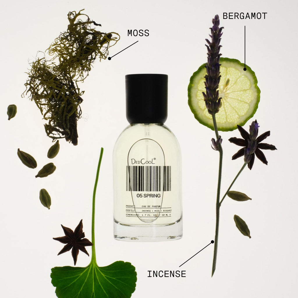 DedCool Eau de Parfum | Xtra Milk | Bergamot, White Musk & Amber | Clean Unisex Fragrance | Non-Toxic, Vegan | Travel Size Perfume, 15 mL