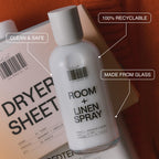 DedCool Room + Linen Spray in Xtra Milk | Natural Fabric & Linen Spray | Non-Toxic, Essential Oil Infused | Freshens Home, Bedding, Couch, Closet & Bath | 3 fl oz