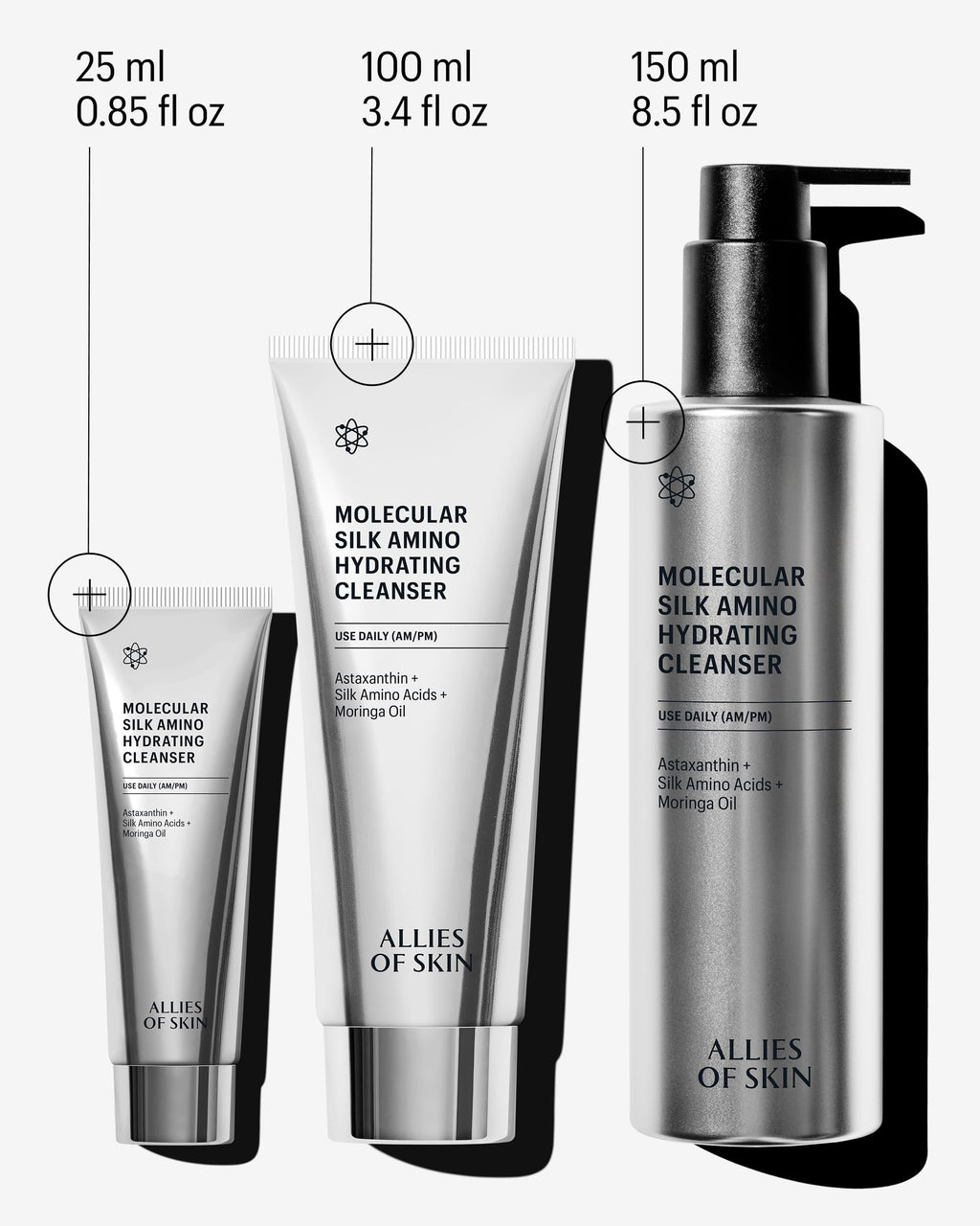 Allies of Skin Hydrating Silk Amino Cleanser