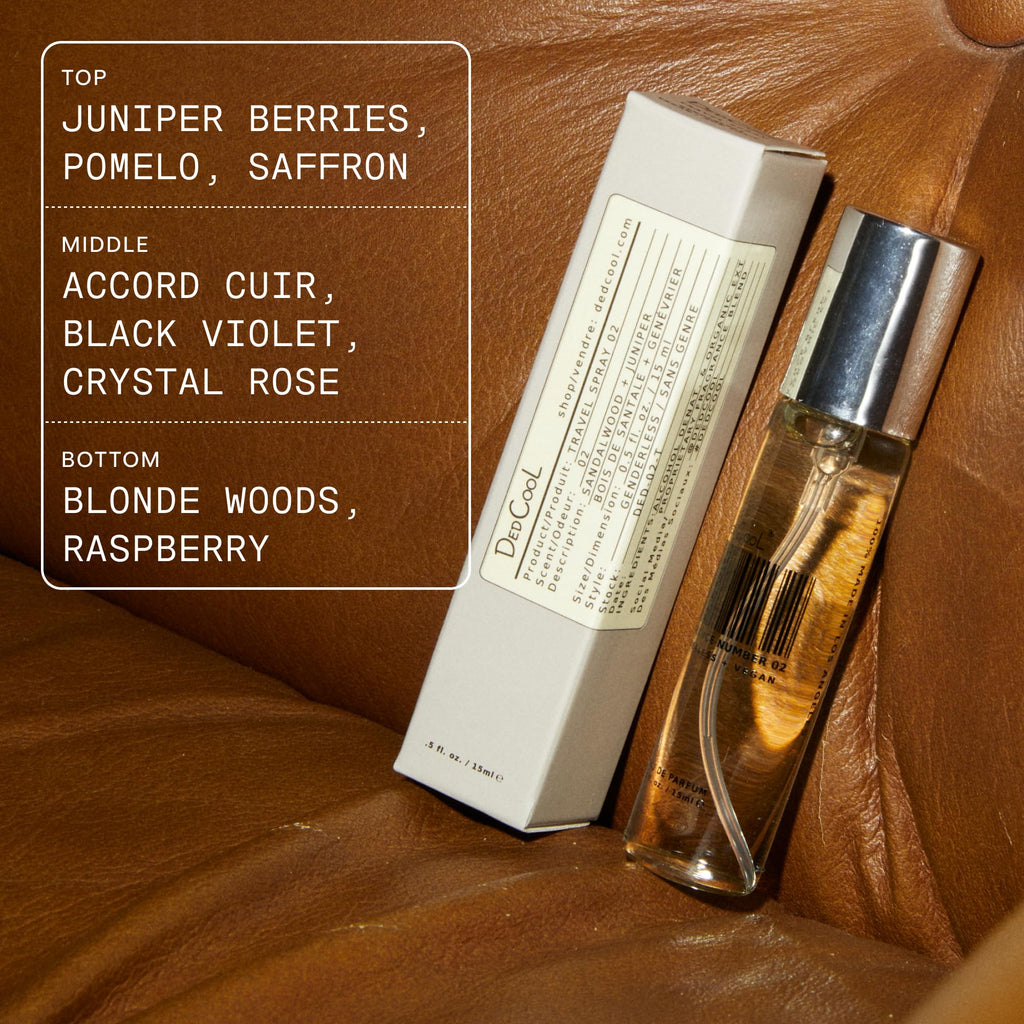DedCool Eau de Parfum | Xtra Milk | Bergamot, White Musk & Amber | Clean Unisex Fragrance | Non-Toxic, Vegan | Travel Size Perfume, 15 mL
