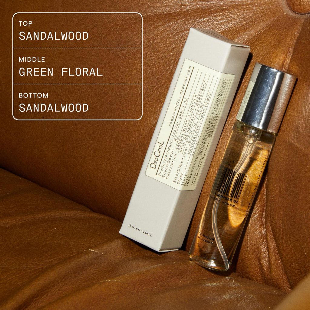 DedCool Eau de Parfum | Xtra Milk | Bergamot, White Musk & Amber | Clean Unisex Fragrance | Non-Toxic, Vegan | Travel Size Perfume, 15 mL