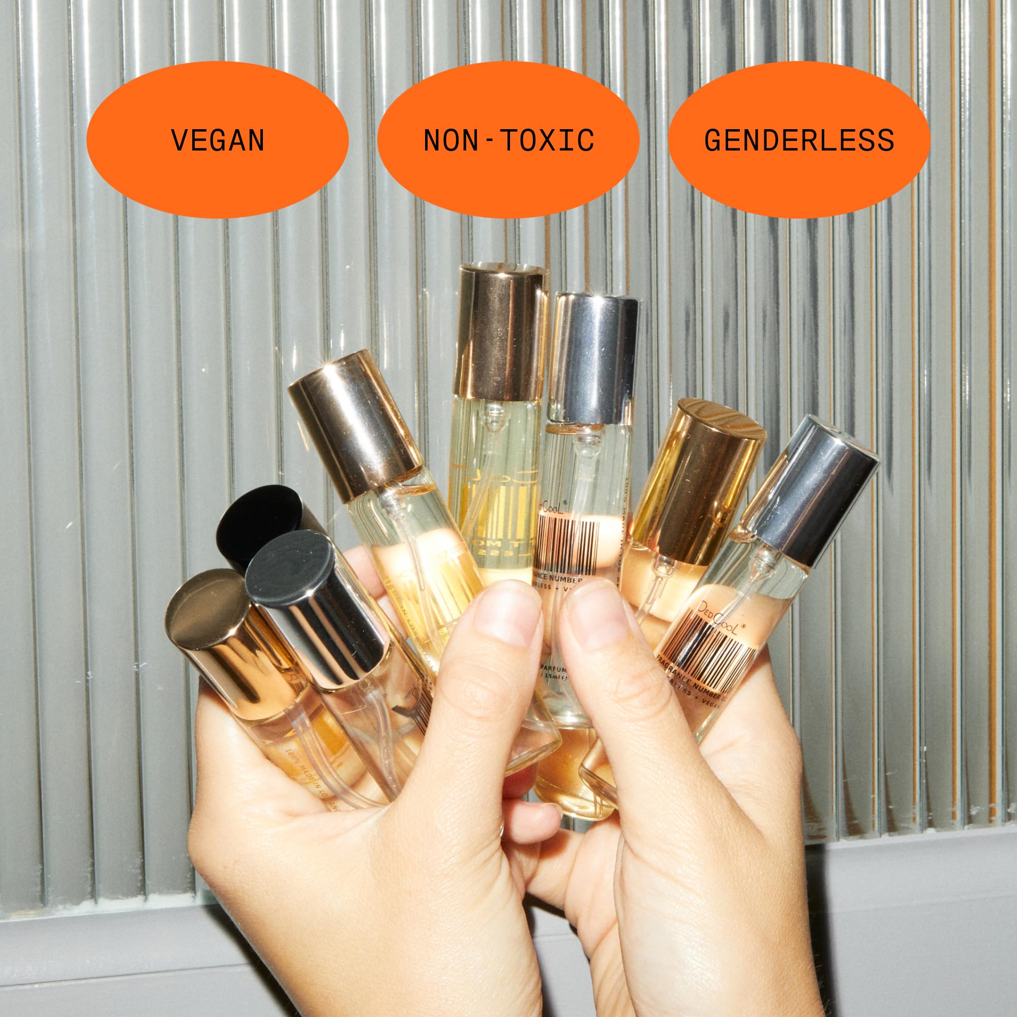 DedCool Eau de Parfum | Xtra Milk | Bergamot, White Musk & Amber | Clean Unisex Fragrance | Non-Toxic, Vegan | Travel Size Perfume, 15 mL
